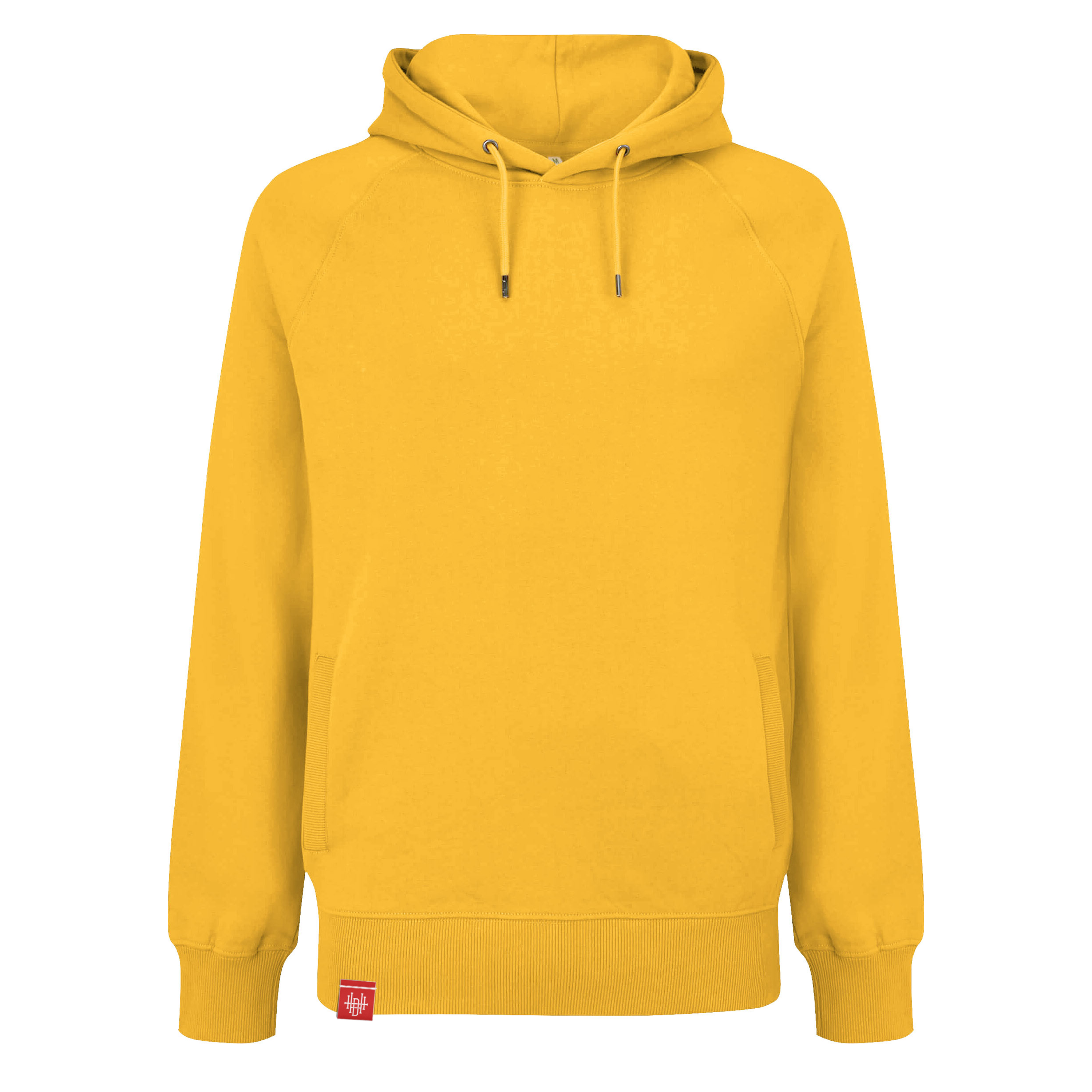 Hoodie 1. Korinther 13 – Front – denim blue