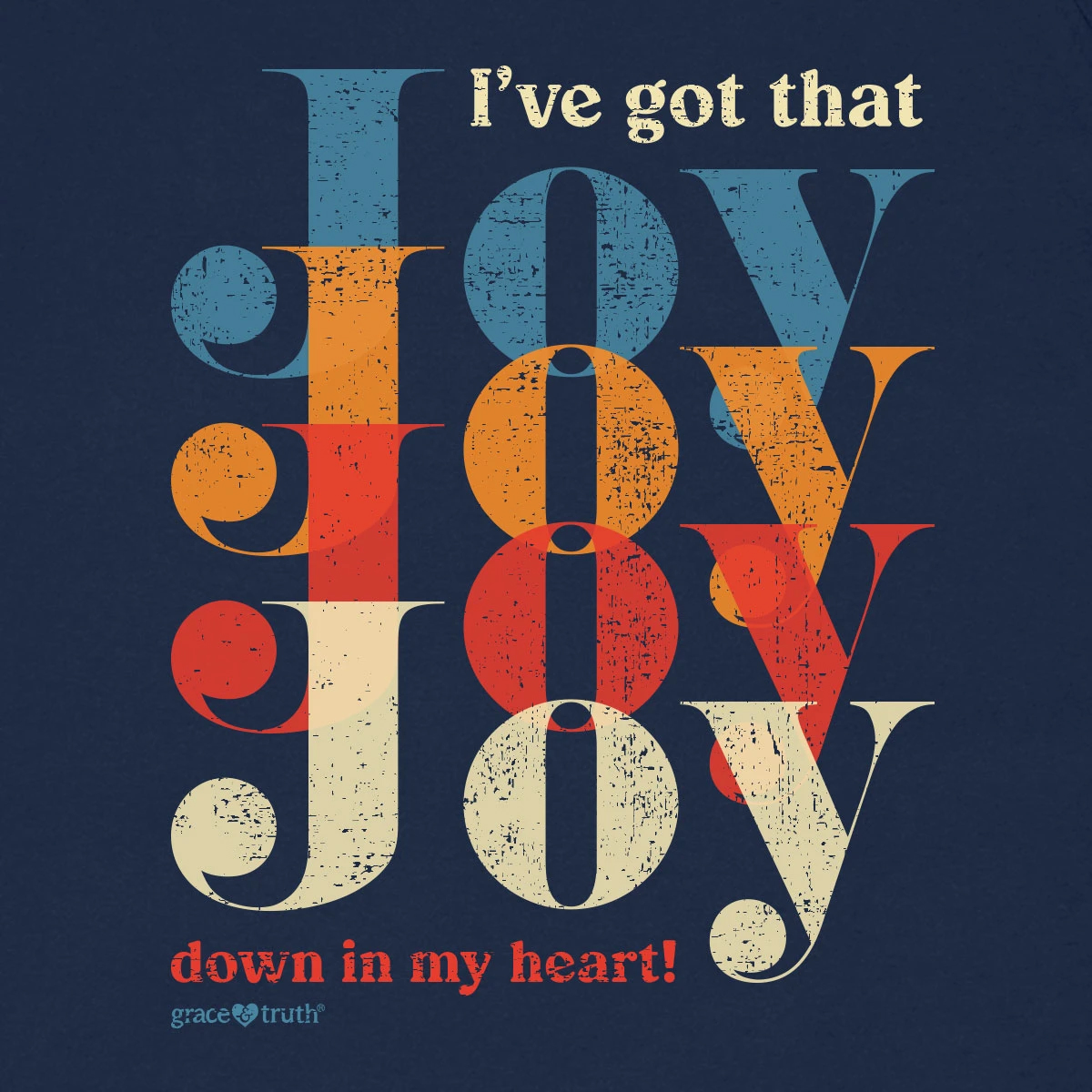 JOY Joy Joy – grace & truth ® Girlie-Shirt