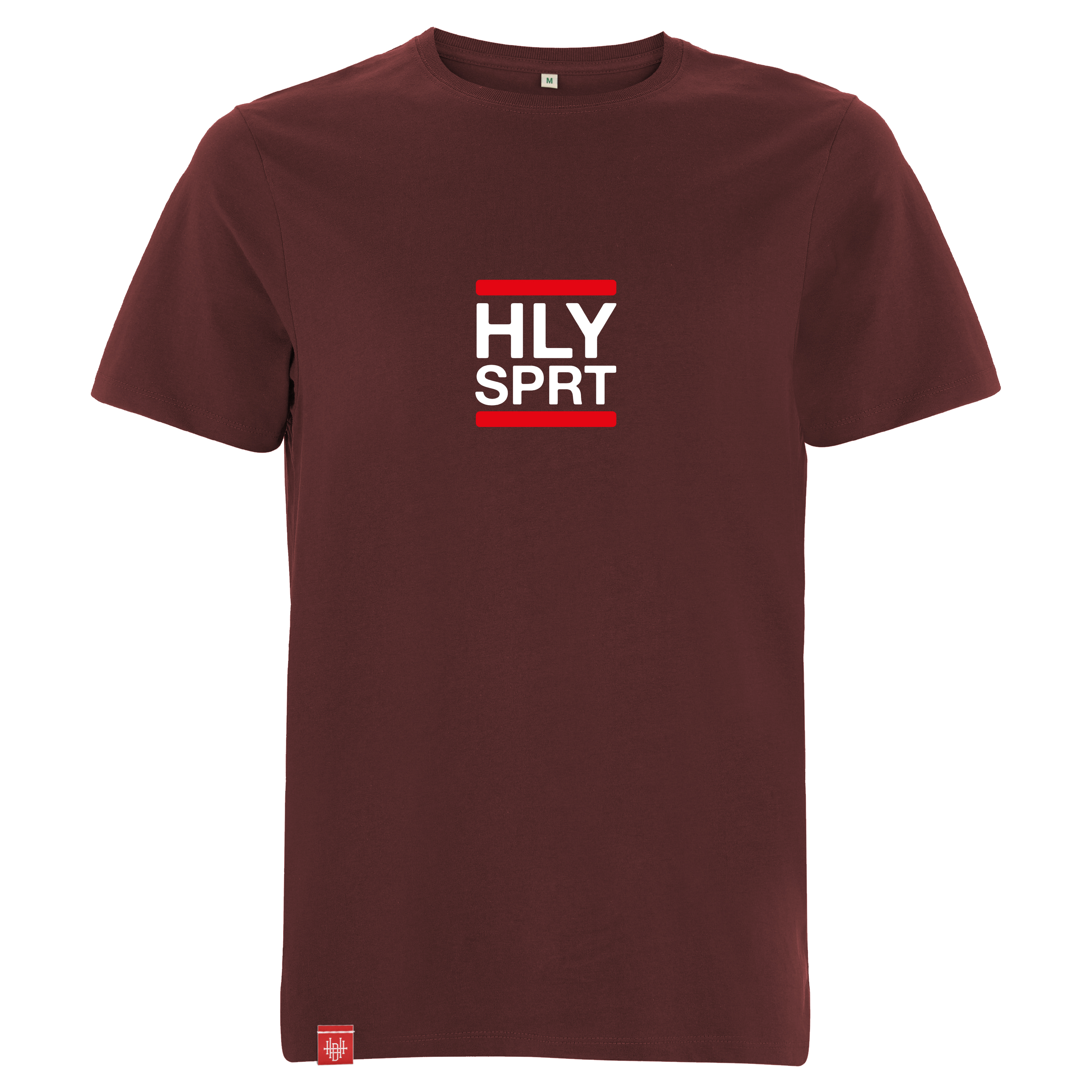 T-Shirt – Hly Sprt (Holy Spirit) – burgundy