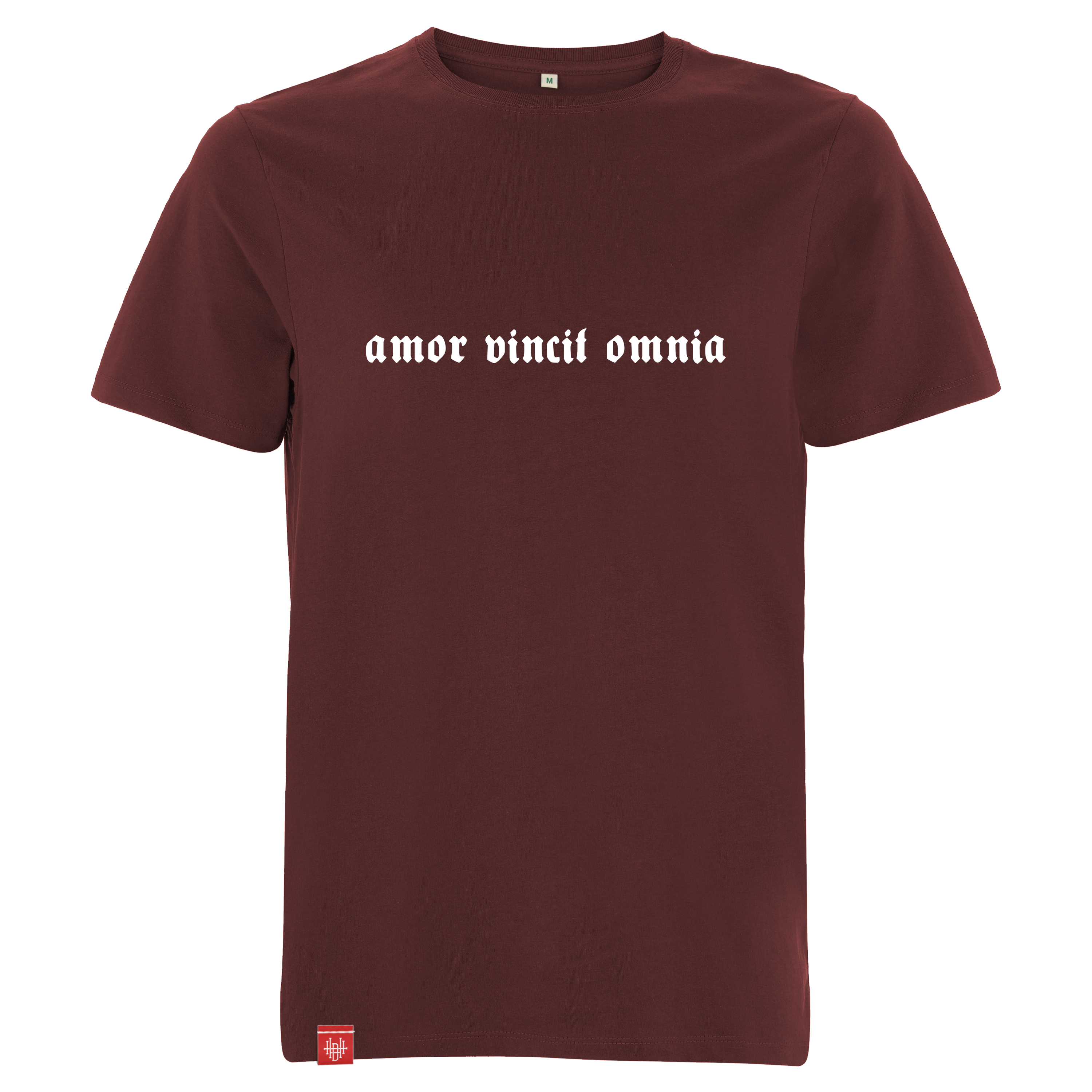 T-Shirt – Hope over fear – burgundy