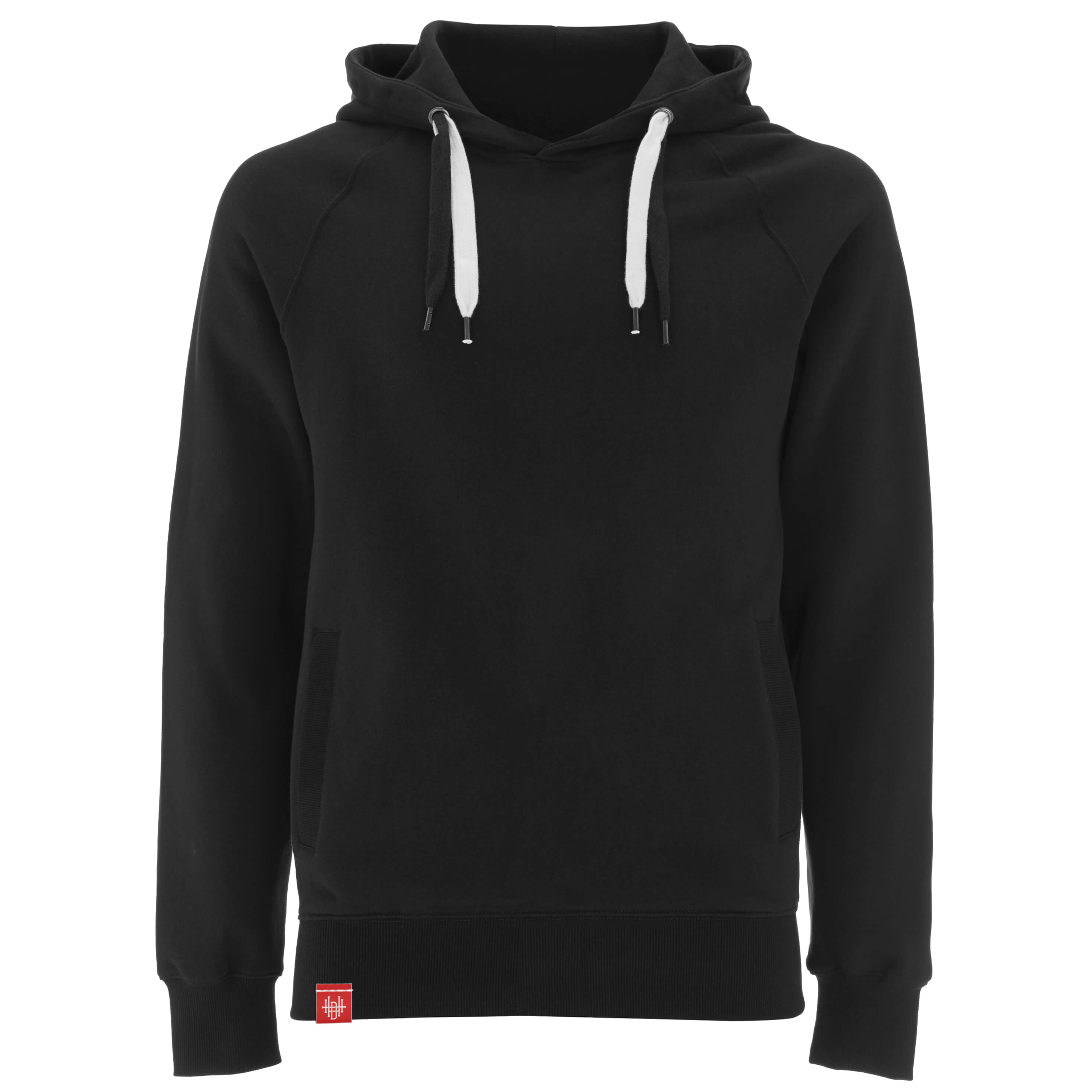 Hoodie 1. Korinther 13 – Front – schwarz