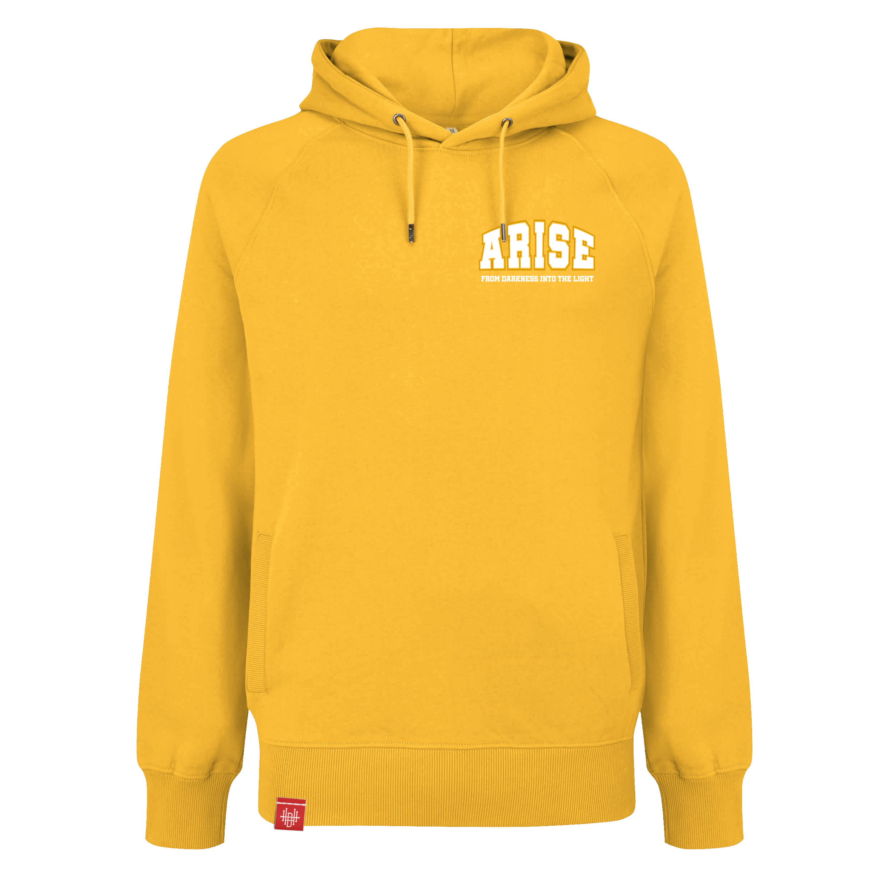 Hoodie Arise (klein) – mango