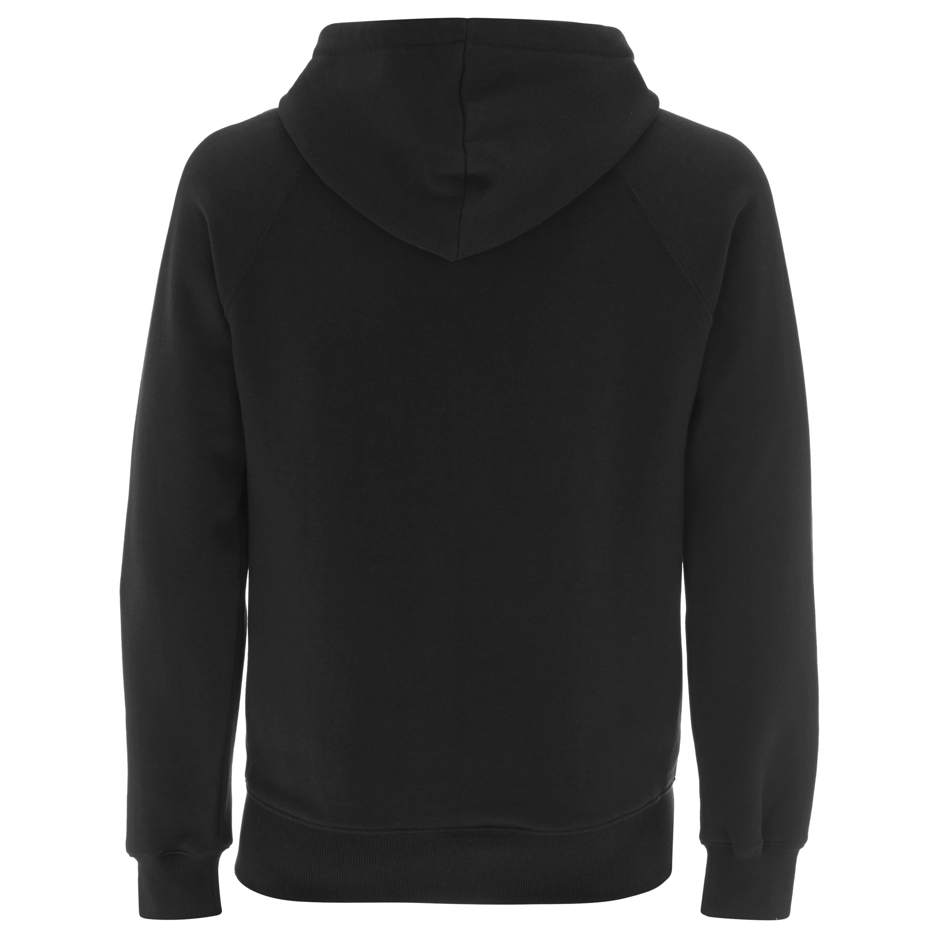 Hoodie Enter through the narrow gate – Back – schwarz