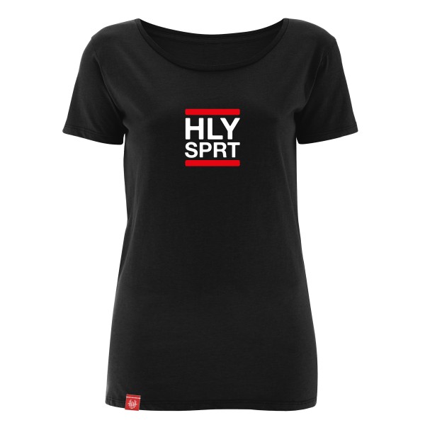 Girlie-Shirt – Hly Sprt (Holy Spirit) – schwarz