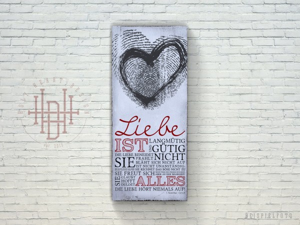 Das Hohelied der Liebe (03) – Motiv Fingerabdruck