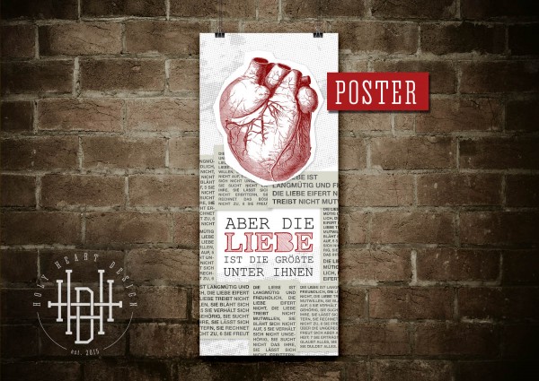 Das Hohelied der Liebe (02) – Motiv Herz [Poster]