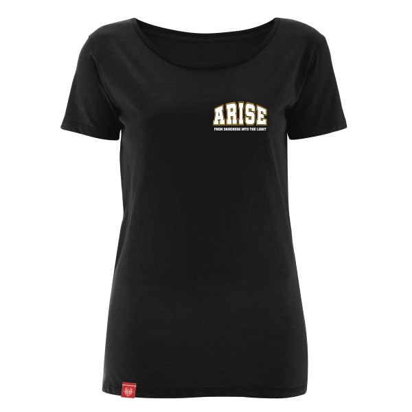 Girlie-Shirt Arise (klein) – schwarz