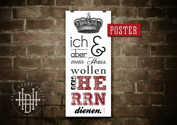 Ich aber und mein Haus [Poster]