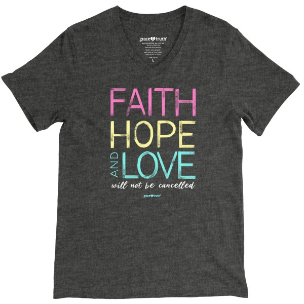 Faith Hope Love – grace & truth ® Girlie-Shirt