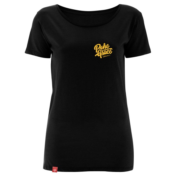 Girlie-Shirt Pure Grace [GOLD] (Schwarz)